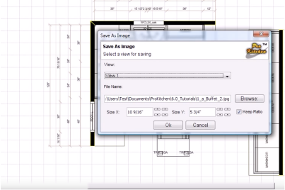 Saving your Design | ProKitchen Software