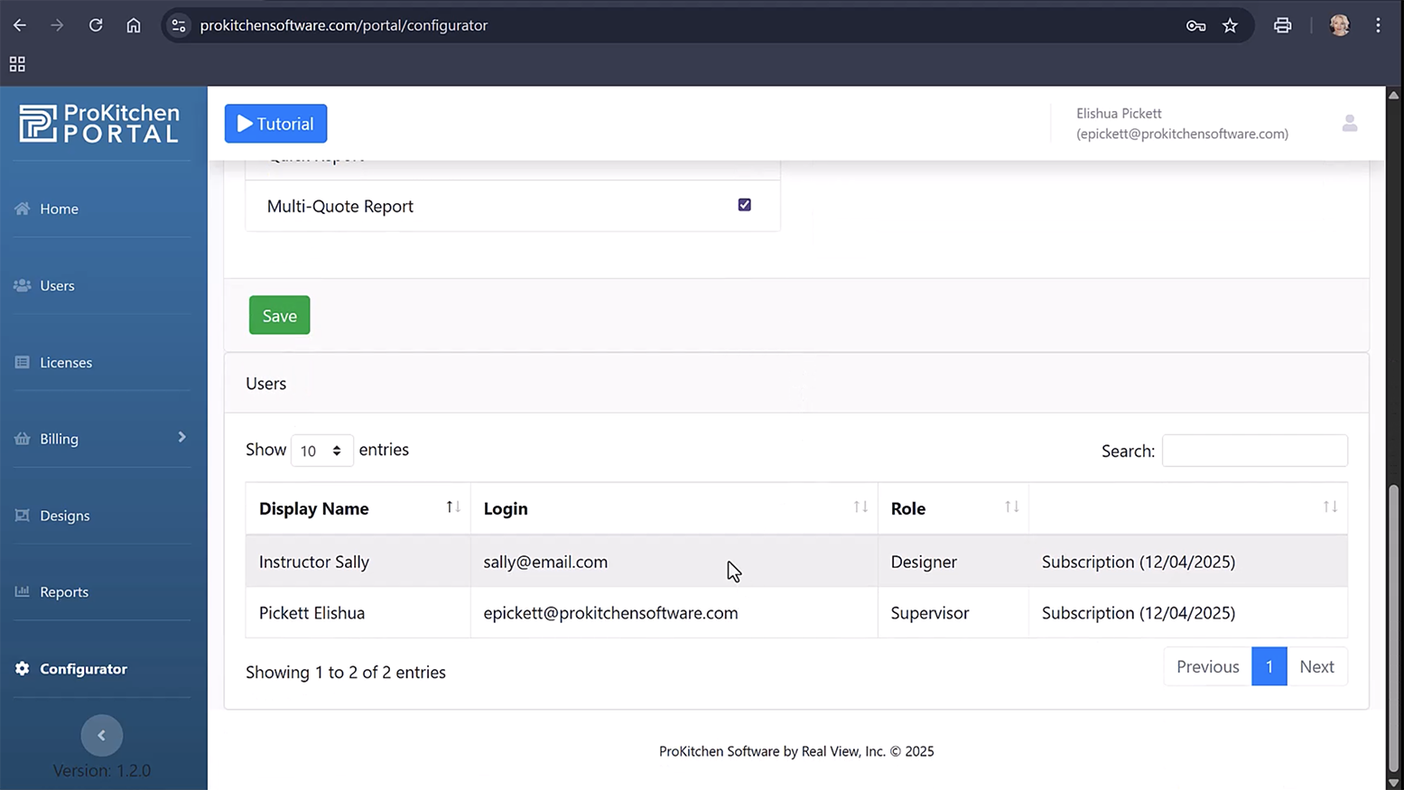 ProKitchen Portal | ProKitchen Software