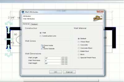 Turning Wall Zones On/Off | ProKitchen Software
